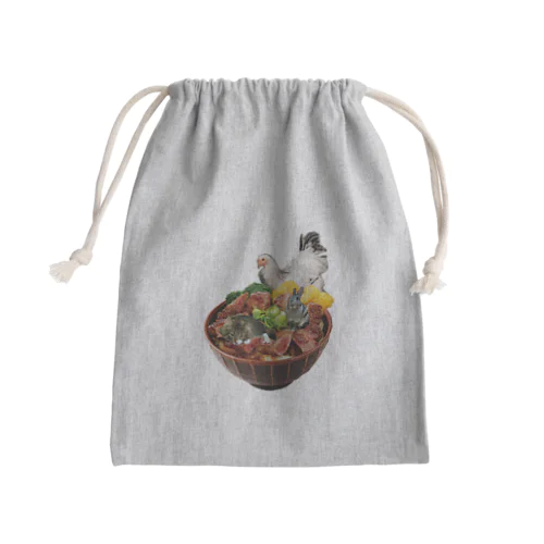 いきなりステーキDON Mini Drawstring Bag