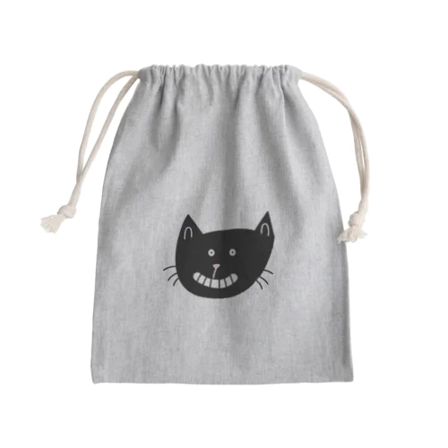 ひひひねこ Mini Drawstring Bag