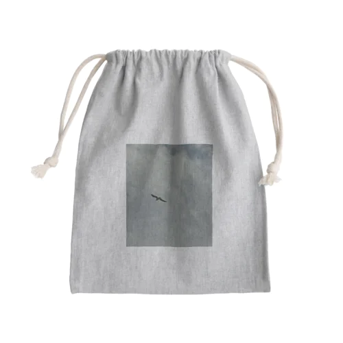 201808221304003　オオセグロカモメ Mini Drawstring Bag