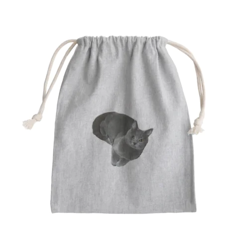 ハクちゃん Mini Drawstring Bag