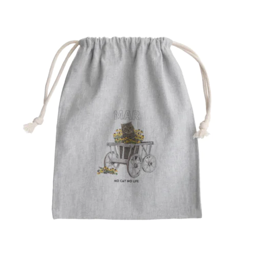 mar hareame Mini Drawstring Bag