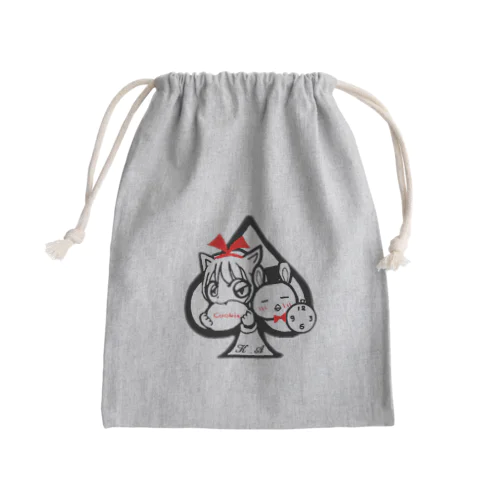 愛のことり♡ Mini Drawstring Bag