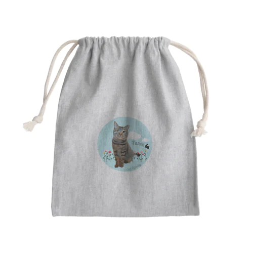 たまちゃんと青空 Mini Drawstring Bag