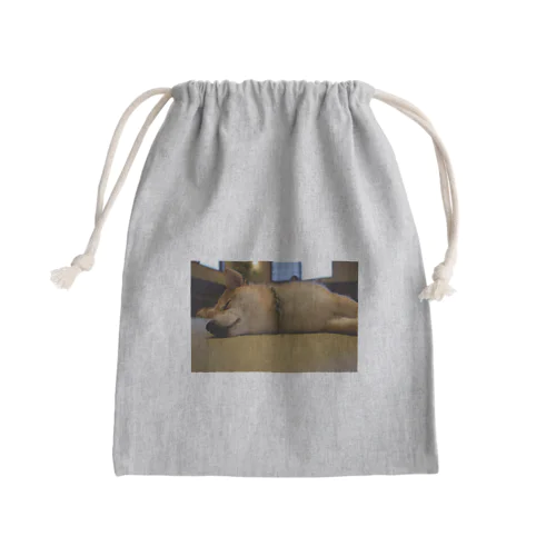 柴犬 Mini Drawstring Bag