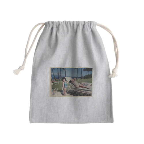 若かりしわたしたち　 Mini Drawstring Bag