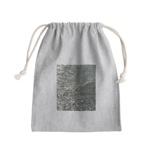 201410241247000 　海面は燻し銀 Mini Drawstring Bag