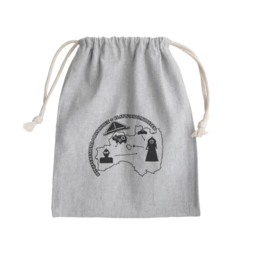 Ｆ- ＣＯＮ福島 × ボーイスカウト Mini Drawstring Bag