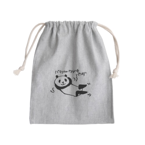 バイシクルパンダ Mini Drawstring Bag