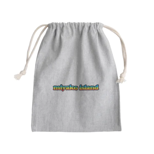 宮古島　沖縄　八重山 Mini Drawstring Bag