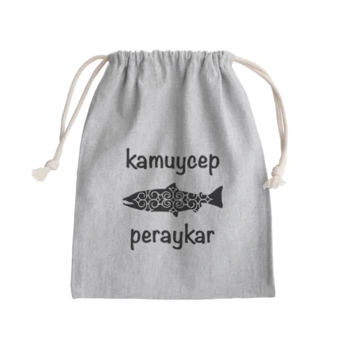 kamuy cep peraykar Mini Drawstring Bag