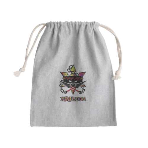 NinjaDog Mini Drawstring Bag