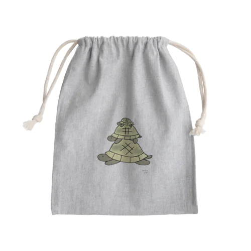 りくがめ Mini Drawstring Bag