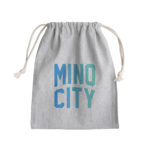 美濃市 MINO CITY Mini Drawstring Bag