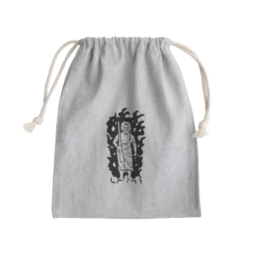 不動明王（ふどうみょうおう、梵: अचलनाथ acalanātha） Mini Drawstring Bag