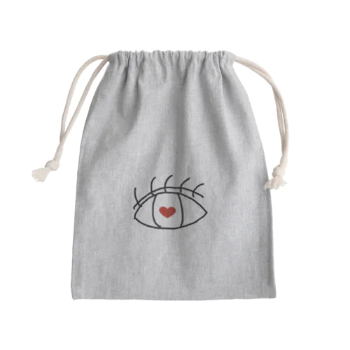 あいちゃん Mini Drawstring Bag