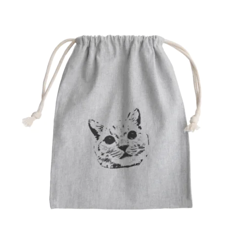 らて男 Mini Drawstring Bag