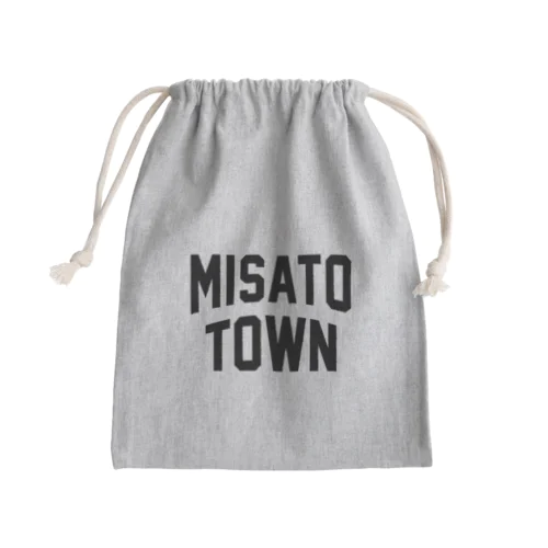 美郷町 MISATO TOWN Mini Drawstring Bag
