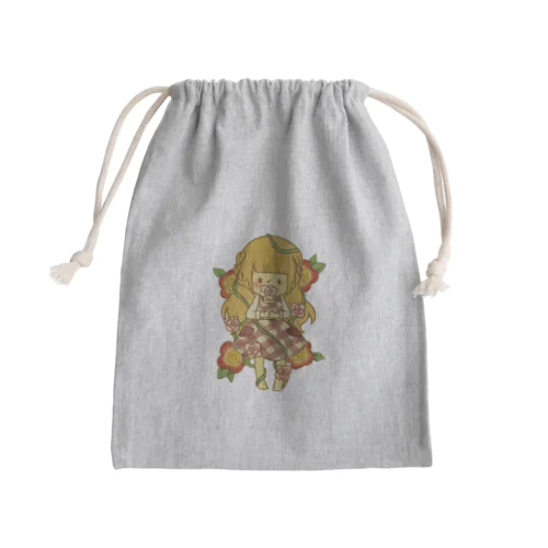 いばら姫 Mini Drawstring Bag
