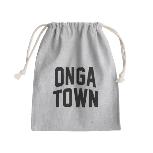 遠賀町 ONGA TOWN Mini Drawstring Bag