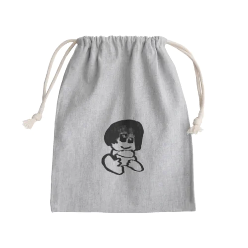 【もっと食べたいな】 Mini Drawstring Bag