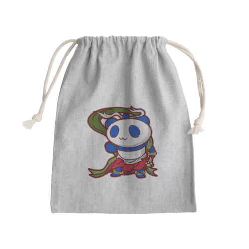 仁王パンダ 吽 Mini Drawstring Bag