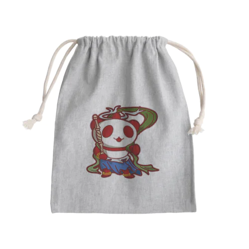 仁王パンダ　阿 Mini Drawstring Bag