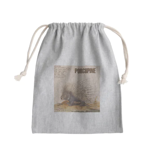 PORCUPINE　ヤマアラシ Mini Drawstring Bag