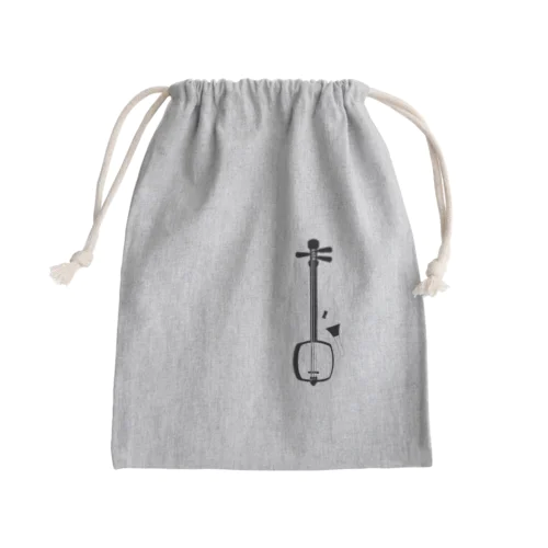 津軽三味線【朧月】 Mini Drawstring Bag