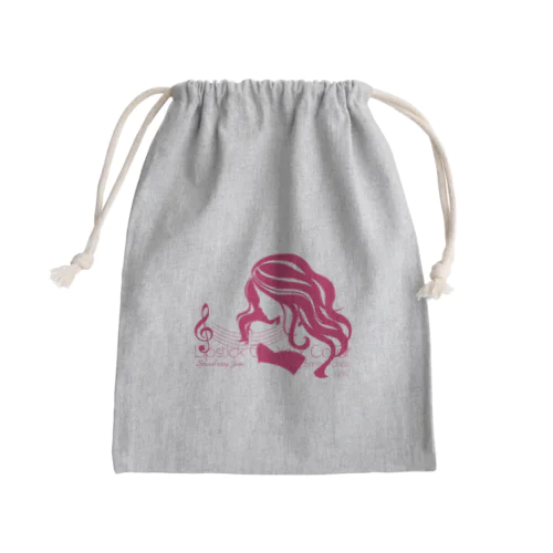 LIPSTICK ON YOUR COLLAR Mini Drawstring Bag