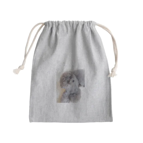 トイプードル Mini Drawstring Bag