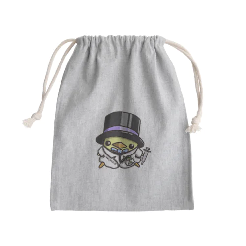 Dr. ひよこ男爵 Mini Drawstring Bag