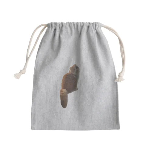 かわいいねこのくるっぷ Mini Drawstring Bag