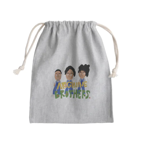 ぎにんぶらざー's Mini Drawstring Bag