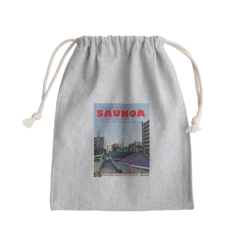 SAUNOA 記念Tシャツ Mini Drawstring Bag