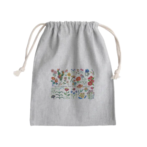 ［ちがい］ってカラフルじゃない？ Mini Drawstring Bag