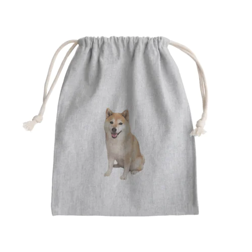 柴犬チビちゃん Mini Drawstring Bag