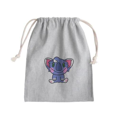 ペパーの謎コアラ Mini Drawstring Bag