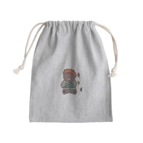 オータムモード。 Mini Drawstring Bag