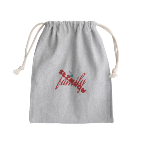 スリムボウファミリー　スリミーver. Mini Drawstring Bag