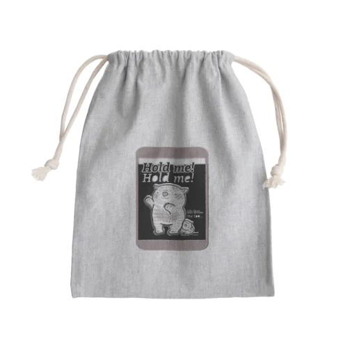 ハグミー　ウォンバット Mini Drawstring Bag