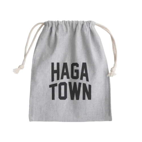 芳賀町 HAGA TOWN Mini Drawstring Bag