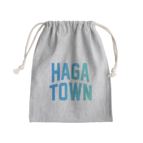 芳賀町 HAGA TOWN Mini Drawstring Bag