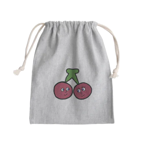 ちぇりー♡ Mini Drawstring Bag