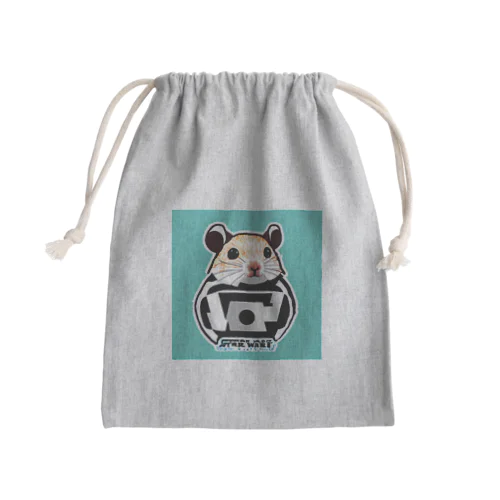 スター・ウォーズ風なハムスター🐹 Mini Drawstring Bag