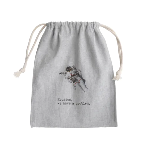 宇宙飛行士 Mini Drawstring Bag