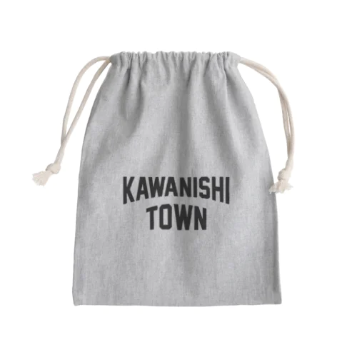 川西町 KAWANISHI TOWN Mini Drawstring Bag