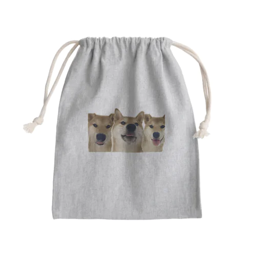 こんぶベロス Mini Drawstring Bag