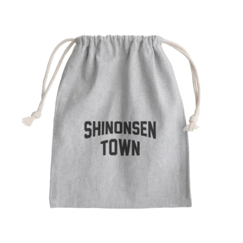 新温泉町 SHINONSEN TOWN Mini Drawstring Bag