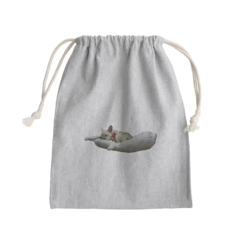 うちの犬のせんずくん Mini Drawstring Bag