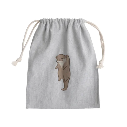 ほされカワウソ Mini Drawstring Bag